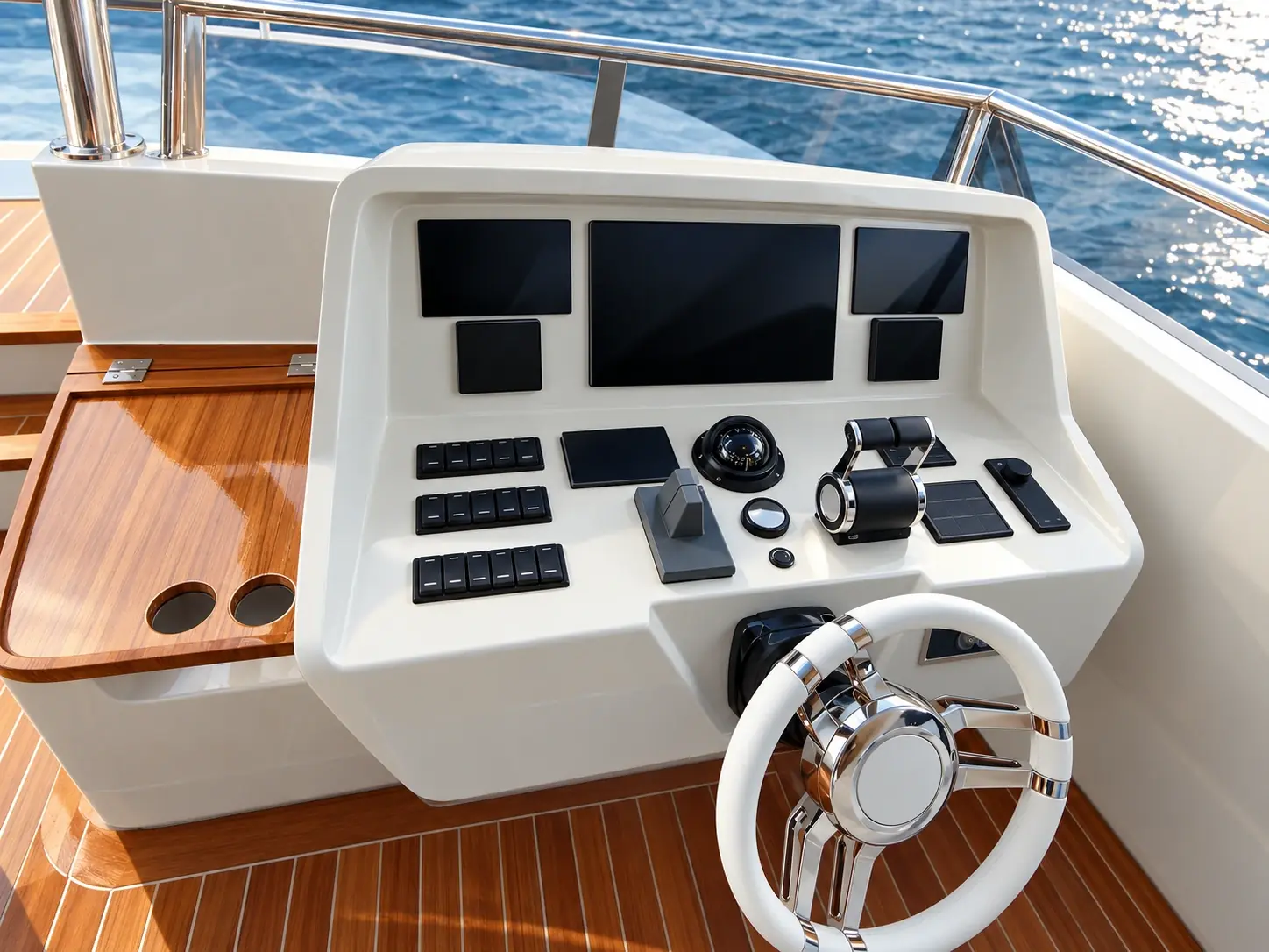 Privacy-edited yachting perspective